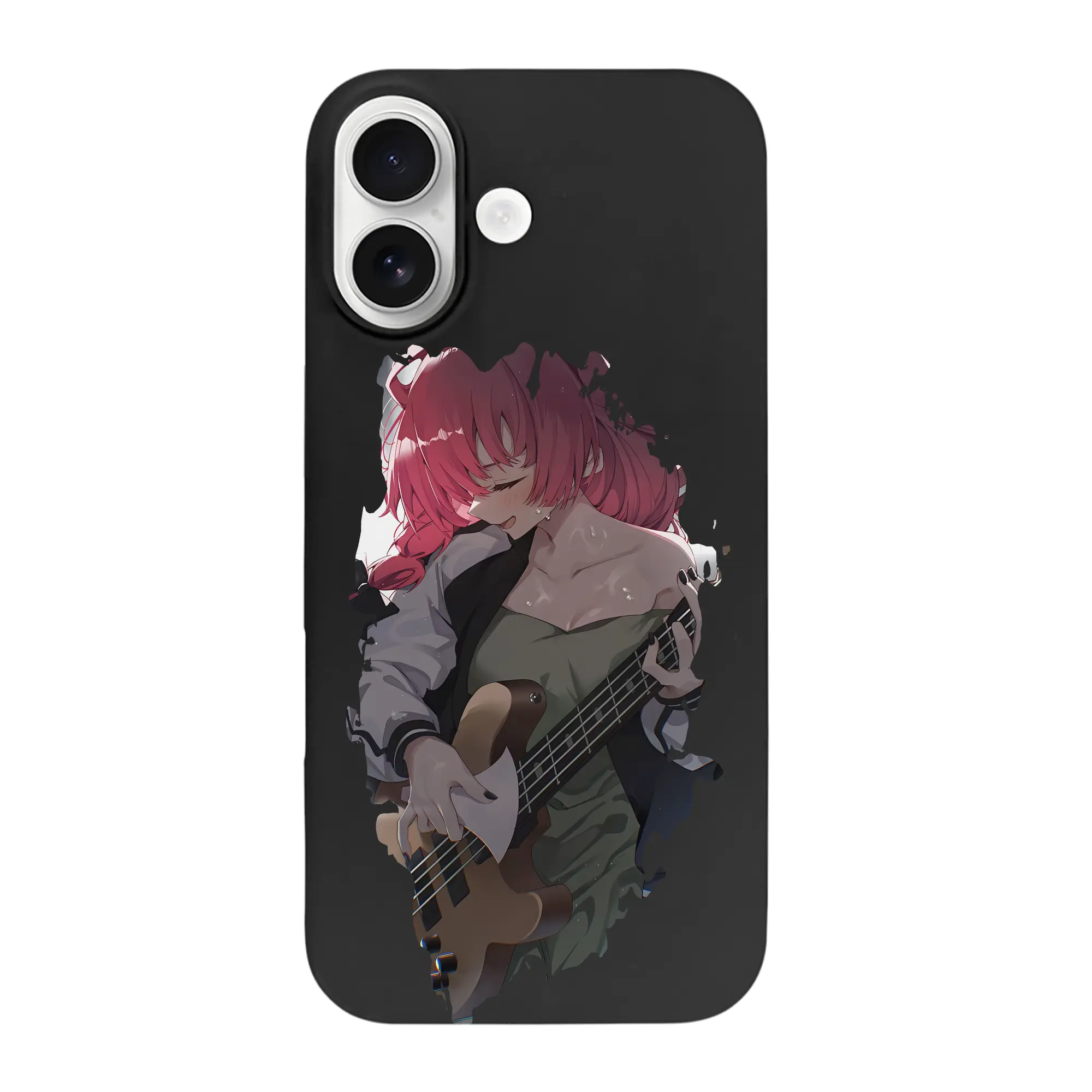 ぼっちざろっく！ グッズ,廣井きくり - iPhone 17 シリーズ シリコンケース 薄型 耐衝撃 指紋防止 ソフトタッチカバー 精密フィット 傷防止 保護ケース iPhone 17/17 Air/17 Pro/17 Pro Max 対応